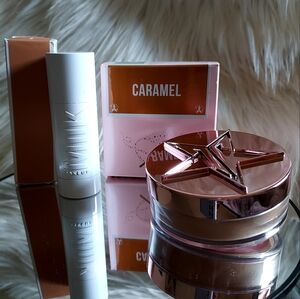 NIB MILK Flex Foundation Stick, Praline  & Jeffree Star Luminous Setting Powder